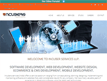 Tablet Screenshot of incubers.com
